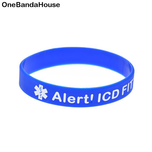 onebandahouse 1pc alert icd fitted silicone bracelet decoration wristband, Golden;silver
onebandahouse 1pc alert icd fitted silicone bracelet decoration wristband, Golden;silver