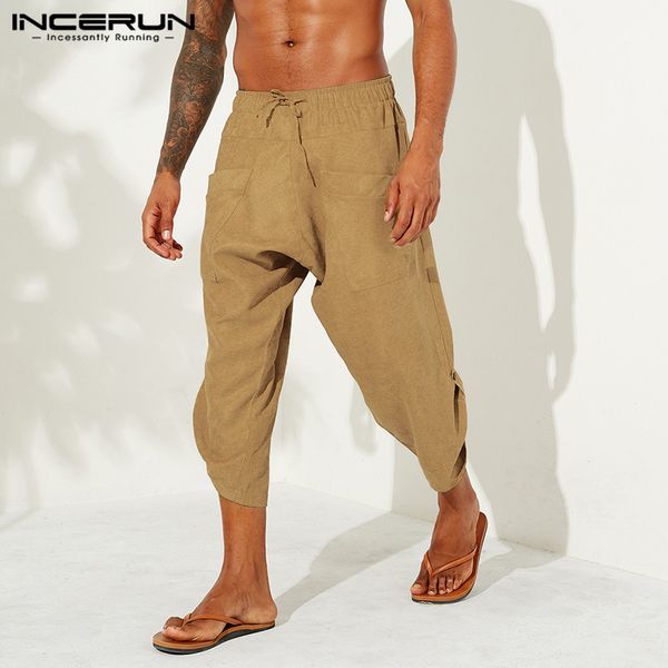 2020 cotton linen men pants solid baggy joggers streetwear casual drop crotch trousers men vintage harem pants incerun plus size, Black
2020 cotton linen men pants solid baggy joggers streetwear casual drop crotch trousers men vintage harem pants incerun plus size, Black