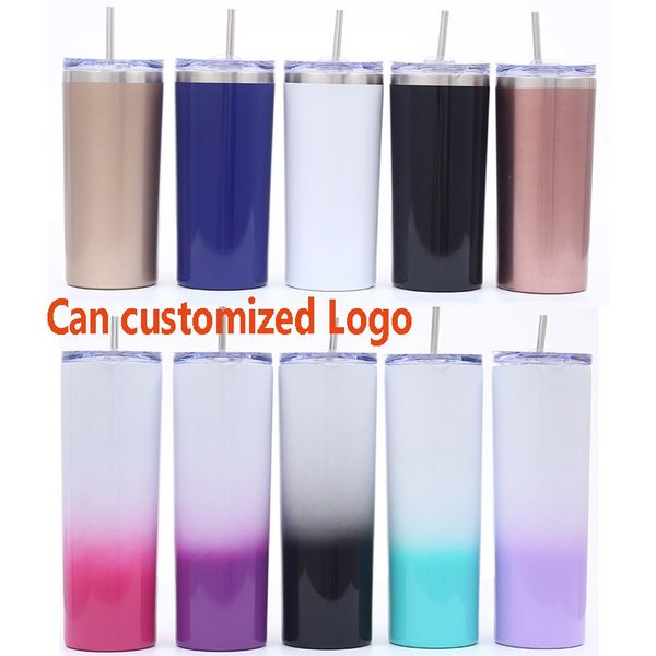 20oz gradient stainless steel skinny tumbler 16oz vacuum insulated straight cup beer coffee mug with lids 150pcs hh9-2297
20oz gradient stainless steel skinny tumbler 16oz vacuum insulated straight cup beer coffee mug with lids 150pcs hh9-2297