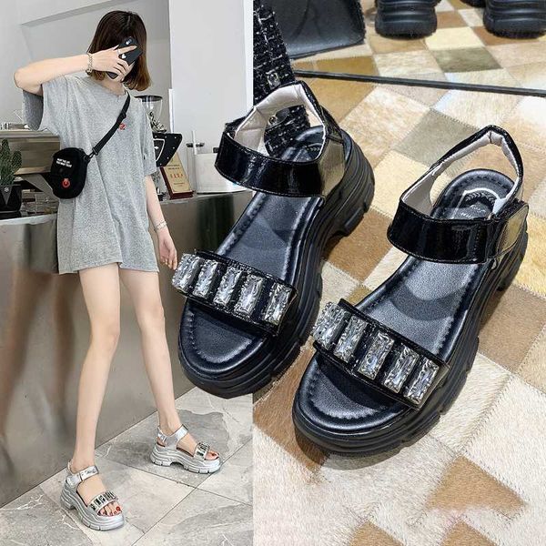 thick-soled sandals female 2020 new summer heightened muffins shoes fairy style sports sandals tide shoes z713, Black
thick-soled sandals female 2020 new summer heightened muffins shoes fairy style sports sandals tide shoes z713, Black