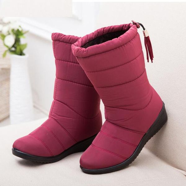 new women boots female down winter boots waterproof warm girls ankle snow ladies shoes woman warm fur botas mujer, Black
new women boots female down winter boots waterproof warm girls ankle snow ladies shoes woman warm fur botas mujer, Black