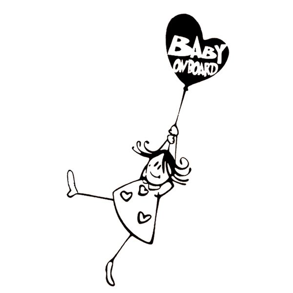 15*8.9cm baby on board sticker girl balloon vinyl decal caution funny car window bumper novelty jdm drift vinyl decal sticker
15*8.9cm baby on board sticker girl balloon vinyl decal caution funny car window bumper novelty jdm drift vinyl decal sticker