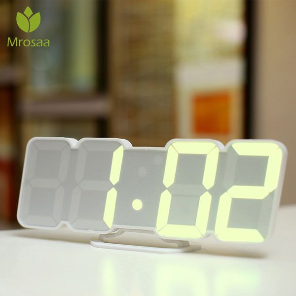 mrosaa 3d digital alarm clock colorful led remote control table clocks sound control time temperature date display deskclock
mrosaa 3d digital alarm clock colorful led remote control table clocks sound control time temperature date display deskclock