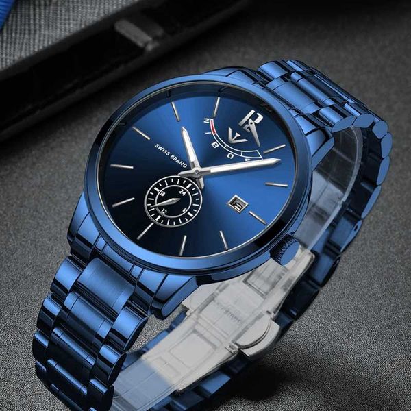 nibosi men watch blue dial stainless steel waterproof man watches luxury business quartz mens watches fashion relogio masculino, Slivery;brown
nibosi men watch blue dial stainless steel waterproof man watches luxury business quartz mens watches fashion relogio masculino, Slivery;brown