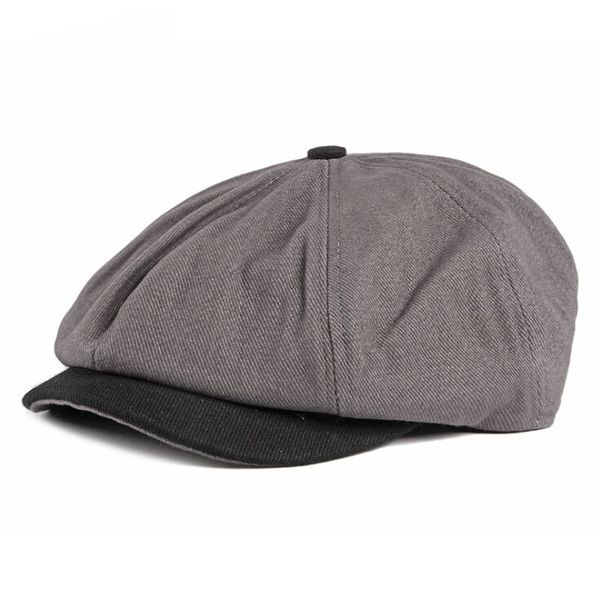 sboy hats ceqing034 men casual cotton pumpkin berets cap vintage british women solid patchwork octagonal gatsby flat caps, Blue;gray
sboy hats ceqing034 men casual cotton pumpkin berets cap vintage british women solid patchwork octagonal gatsby flat caps, Blue;gray