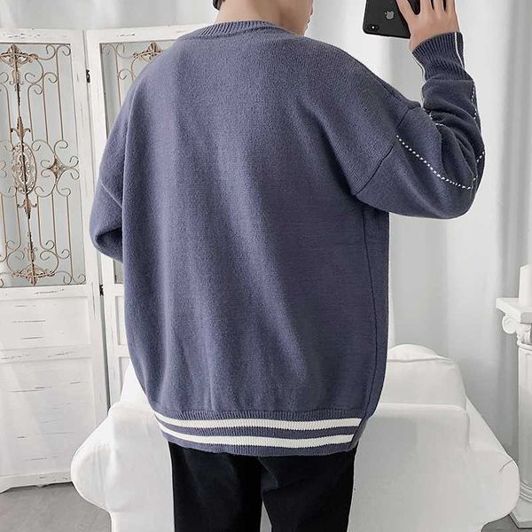 men's sweaters 2021 spring and autumn youth striped single-breasted sweater cardigan fashion casual wild black / khaki blue, White;black
men's sweaters 2021 spring and autumn youth striped single-breasted sweater cardigan fashion casual wild black / khaki blue, White;black
