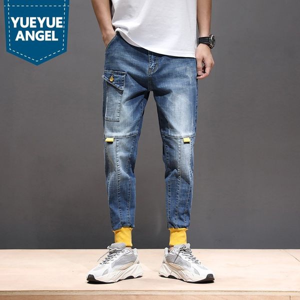 spring autumn mens stretch vintage harem denim pants frayed pocekts print patchwork jogging pants plus size male loose jeans, Blue
spring autumn mens stretch vintage harem denim pants frayed pocekts print patchwork jogging pants plus size male loose jeans, Blue