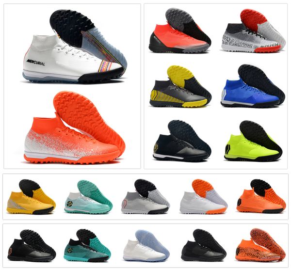 Mercurial SuperflyX VI 6 Elite TF 360 Indoor Outdoor Mens Women Boys Soccer Shoes CR7 Ronaldo Neymar NJR Football Boots Cleats Size 35-45
Mercurial SuperflyX VI 6 Elite TF 360 Indoor Outdoor Mens Women Boys Soccer Shoes CR7 Ronaldo Neymar NJR Football Boots Cleats Size 35-45