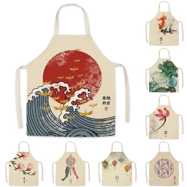 chinese style cooking apron landscape ink-wash painting linen fabric adults children bib apron
chinese style cooking apron landscape ink-wash painting linen fabric adults children bib apron