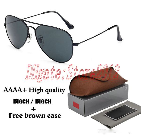 1pcs vassl men women designer classic pilot sunglasses sun glasses black frame black 58mm and 62mm lens eyewear come with box, White;black
1pcs vassl men women designer classic pilot sunglasses sun glasses black frame black 58mm and 62mm lens eyewear come with box, White;black
