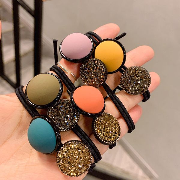 36pcs/lot diy simple multi scrub beads czech drill rubber bands elasticity disk hair bands styling tools accessories ha1534, Brown
36pcs/lot diy simple multi scrub beads czech drill rubber bands elasticity disk hair bands styling tools accessories ha1534, Brown