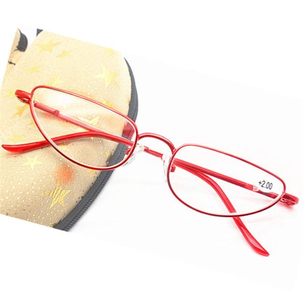 xojox высокого качества cat eye reading glasses мужчины женщины портативный металлический каркас ultralight дальнозоркостью очки anti-fatigu, Silver
xojox высокого качества cat eye reading glasses мужчины женщины портативный металлический каркас ultralight дальнозоркостью очки anti-fatigu, Silver
