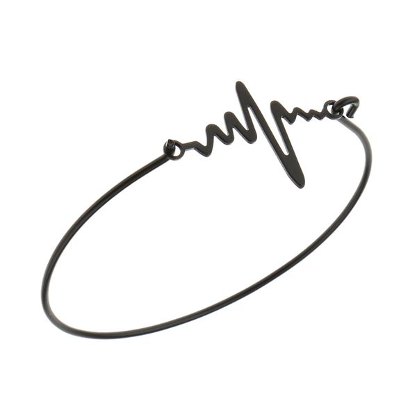couple lovers heartbeat rhythm bracelet stainless steel cuff bangle hook jewelry, Golden;silver
couple lovers heartbeat rhythm bracelet stainless steel cuff bangle hook jewelry, Golden;silver