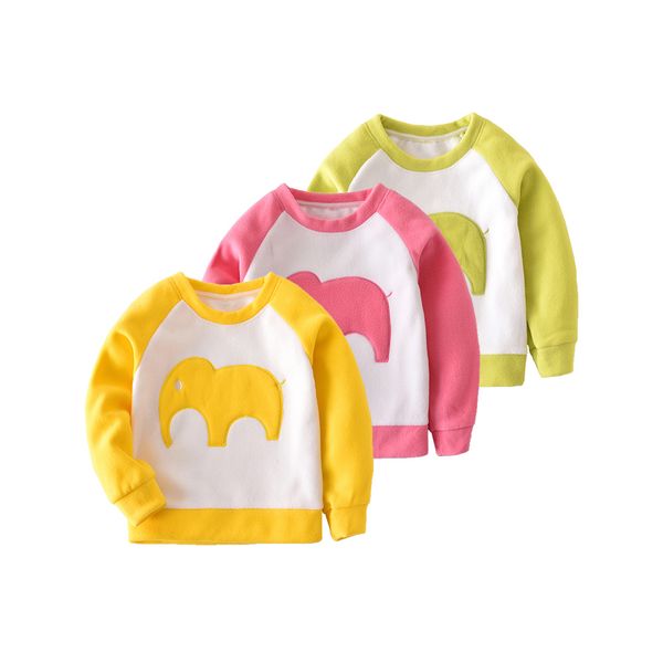Spring Fall Kids Cartoon Elephant Polyester Fleese Jackets for Girls Boys Baby Casual Pullover Sweartshirts Faux Fur
Spring Fall Kids Cartoon Elephant Polyester Fleese Jackets for Girls Boys Baby Casual Pullover Sweartshirts Faux Fur