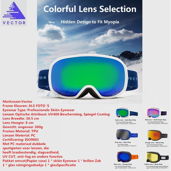 vector fashion men women skiing snowboard goggles spherical big mask eyewear snowboarding glasses ski goggles anti-fog uv400
vector fashion men women skiing snowboard goggles spherical big mask eyewear snowboarding glasses ski goggles anti-fog uv400