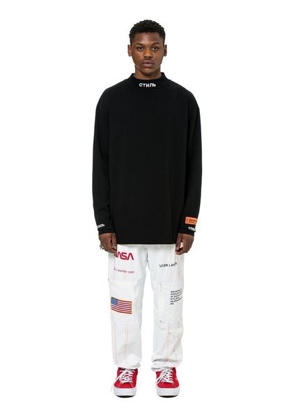 fashion-heron preston tee ctnmb letter embroidery high collar bottom shirt t-shirts version couple high street designer long sleeve, White;black
fashion-heron preston tee ctnmb letter embroidery high collar bottom shirt t-shirts version couple high street designer long sleeve, White;black