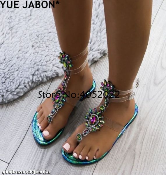 2019 woman women shoes rhinestones gladiator flat sandals crystal chaussure plus size 43 tenis feminino green flip flops y200405, Black
2019 woman women shoes rhinestones gladiator flat sandals crystal chaussure plus size 43 tenis feminino green flip flops y200405, Black