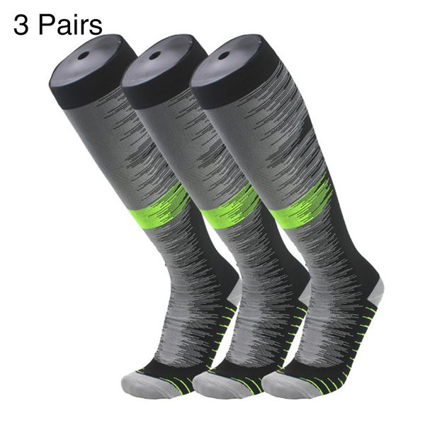 3pairs pain relief polyester elastic compression socks high stockings fitness anti fatigue athletic sports flight non slip, Black
3pairs pain relief polyester elastic compression socks high stockings fitness anti fatigue athletic sports flight non slip, Black