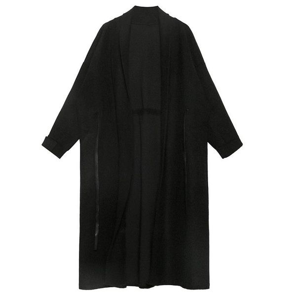 z-zoux women woolen coat long sleeve winter woolen jacket loose long overcoat warm jacket large size autumn winter 2019, Black 
z-zoux women woolen coat long sleeve winter woolen jacket loose long overcoat warm jacket large size autumn winter 2019, Black