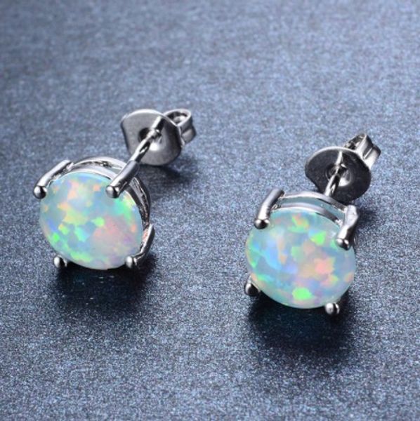 sale fashion jewelry new crystal from swarovskis 925 sterling silver stud earrings for women white/blue fire opal earrings, Golden;silver
sale fashion jewelry new crystal from swarovskis 925 sterling silver stud earrings for women white/blue fire opal earrings, Golden;silver