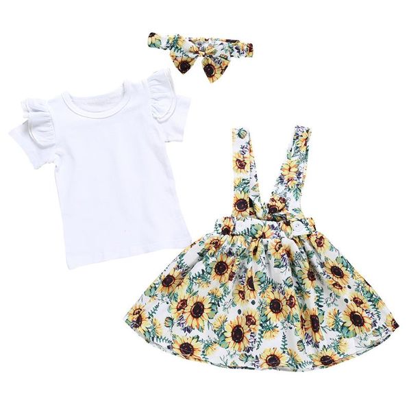 telotuny baby girls infant sunflower floral skirts outfits summer clothes three piece outfits casual clothes children 44, White
telotuny baby girls infant sunflower floral skirts outfits summer clothes three piece outfits casual clothes children 44, White