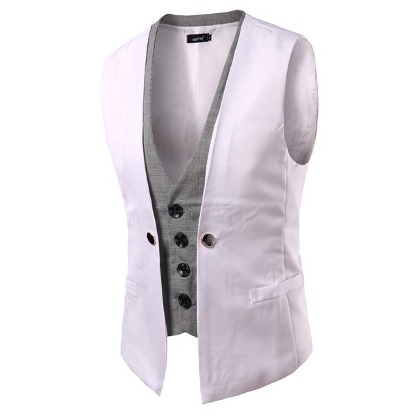 mens autumn winter casual pocket n droit waistcoat vest jacket coat blouse jacket coat outerwear slim fit jackets, Black;white
mens autumn winter casual pocket n droit waistcoat vest jacket coat blouse jacket coat outerwear slim fit jackets, Black;white