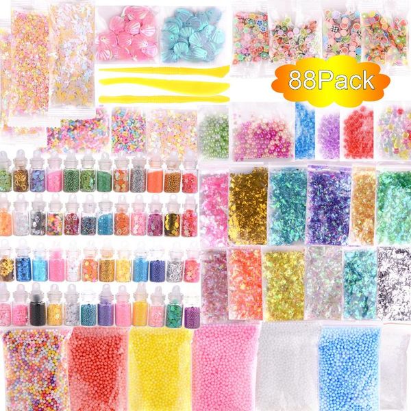 88 pack slime making kit styrofoam foam balls beads charms glitter jars containers slime for diy craft homemade party supply
88 pack slime making kit styrofoam foam balls beads charms glitter jars containers slime for diy craft homemade party supply
