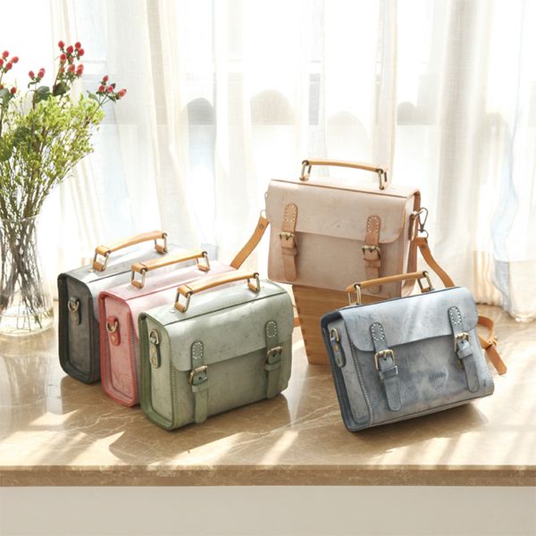2019 new original hand-tanned leather bag with oblique satchel leather retro girl bag
2019 new original hand-tanned leather bag with oblique satchel leather retro girl bag