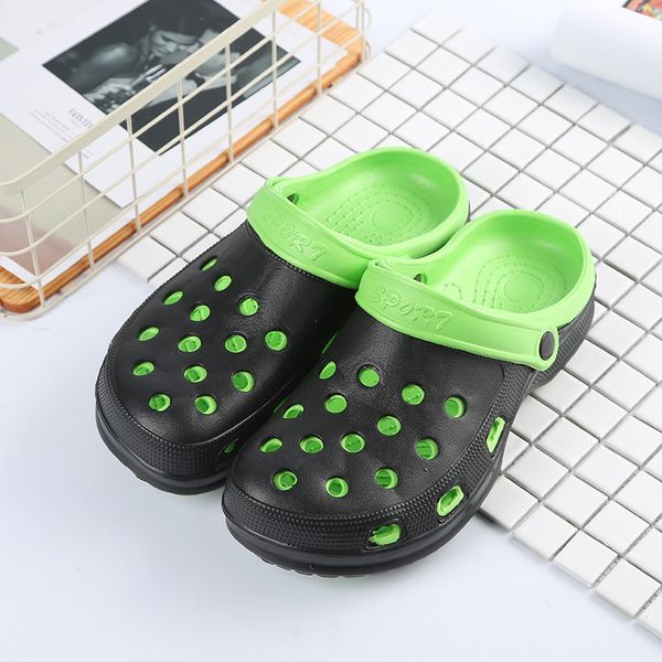 New Double Soled Garden Shoes Non-slip Round Hole Shoes Men Beach Shoes Wholesale At Low Price Size 40-44
New Double Soled Garden Shoes Non-slip Round Hole Shoes Men Beach Shoes Wholesale At Low Price Size 40-44