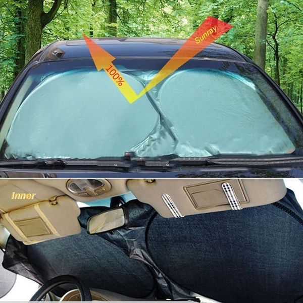 car front window block cover sun shade auto vehicle windshield visor folding uv rays protector 
car front window block cover sun shade auto vehicle windshield visor folding uv rays protector