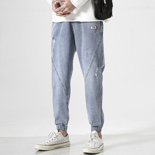 31 men's jeans summer fashion casual harlan jeans men's fashion loose leggings, Blue
31 men's jeans summer fashion casual harlan jeans men's fashion loose leggings, Blue
