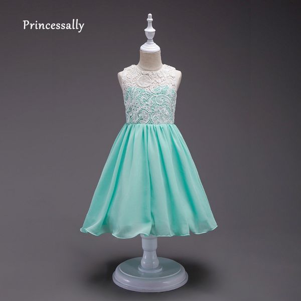 new mint green lace flower girl dress short chiffon skirt sleeveless a-line o-neck evening gowns for kids first communion girls, Red;yellow
new mint green lace flower girl dress short chiffon skirt sleeveless a-line o-neck evening gowns for kids first communion girls, Red;yellow