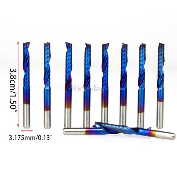 10pcs blue coating milling cutter cnc router bits single upcut end mill set mr11 20 dropship
10pcs blue coating milling cutter cnc router bits single upcut end mill set mr11 20 dropship
