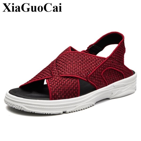 new sandals men summer shoes flat slippers breathable outdoor male beach footwear with platform soldi soft antiskid casual shoes, Black
new sandals men summer shoes flat slippers breathable outdoor male beach footwear with platform soldi soft antiskid casual shoes, Black