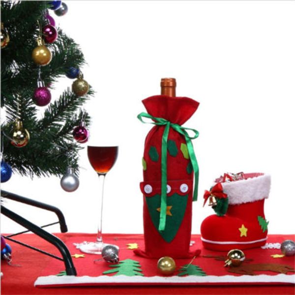2017 new merry christmas santa wine bottle bags cover festival xmas dinner party table decor home decoration
2017 new merry christmas santa wine bottle bags cover festival xmas dinner party table decor home decoration