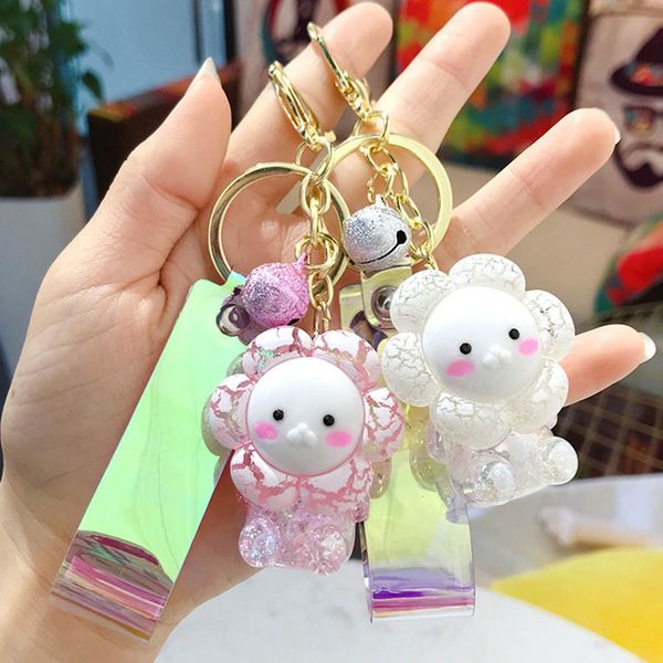cartoon acrylic lion flowers keychain mix color crystal tassel charm key ring porte clef bag pendant jewelry, Silver
cartoon acrylic lion flowers keychain mix color crystal tassel charm key ring porte clef bag pendant jewelry, Silver