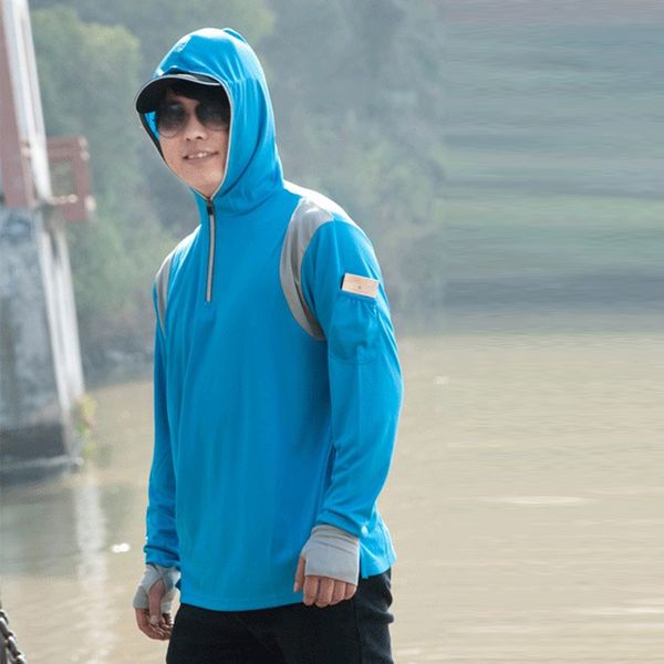 waterproof men fishing clothes long sleeve hooded jackets regular zipper spring summer outdoor camping hoodies#g2, Blue;black
waterproof men fishing clothes long sleeve hooded jackets regular zipper spring summer outdoor camping hoodies#g2, Blue;black