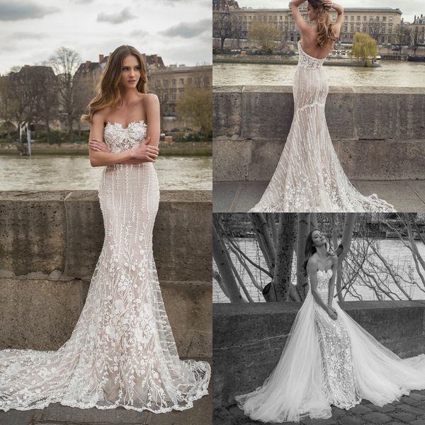 2019 gorgeous overskirts mermaid wedding dresses sweetheart lace 3d floral appliqued lace wedding gowns custom made country vestido de novia, White
2019 gorgeous overskirts mermaid wedding dresses sweetheart lace 3d floral appliqued lace wedding gowns custom made country vestido de novia, White