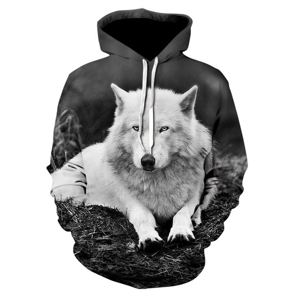 wolf 3d printed hat-shirt animal patterns origin coat sportsweater leisure fashion couple hoodie camisa masculina, Black
wolf 3d printed hat-shirt animal patterns origin coat sportsweater leisure fashion couple hoodie camisa masculina, Black