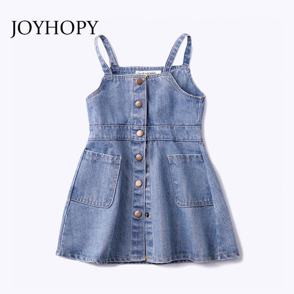 joyhopy kids infant baby girls dresses casual straps denim princess pageant party casual dress girl clothes t200104, Red;yellow
joyhopy kids infant baby girls dresses casual straps denim princess pageant party casual dress girl clothes t200104, Red;yellow
