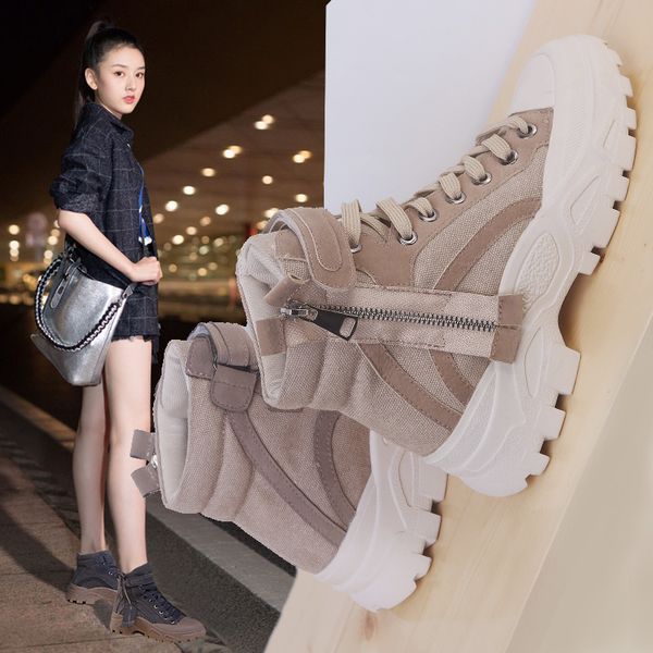 women's boots spring and autumn single boots 2019 new winter net red high-women's shoes, Black
women's boots spring and autumn single boots 2019 new winter net red high-women's shoes, Black