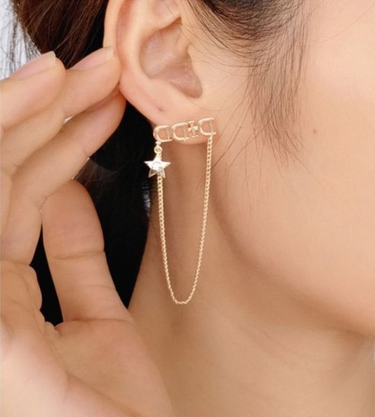 high-end quality gold-plated cz moon star earrings chain tassels girls women party wedding exquisite gifts, Golden;silver
high-end quality gold-plated cz moon star earrings chain tassels girls women party wedding exquisite gifts, Golden;silver