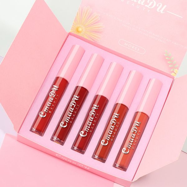 makeup lip gloss set velvet matte nutritious lip glaze waterproof non-stick cup lipgloss 5piece in one set
makeup lip gloss set velvet matte nutritious lip glaze waterproof non-stick cup lipgloss 5piece in one set