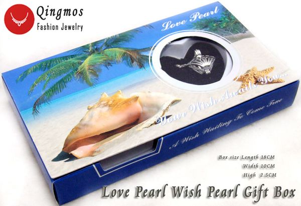 qingmos wish pearl chokers necklace for women with 20mm shell cage love pearl holder trendy pendants necklace gift box-who3647, Golden;silver
qingmos wish pearl chokers necklace for women with 20mm shell cage love pearl holder trendy pendants necklace gift box-who3647, Golden;silver