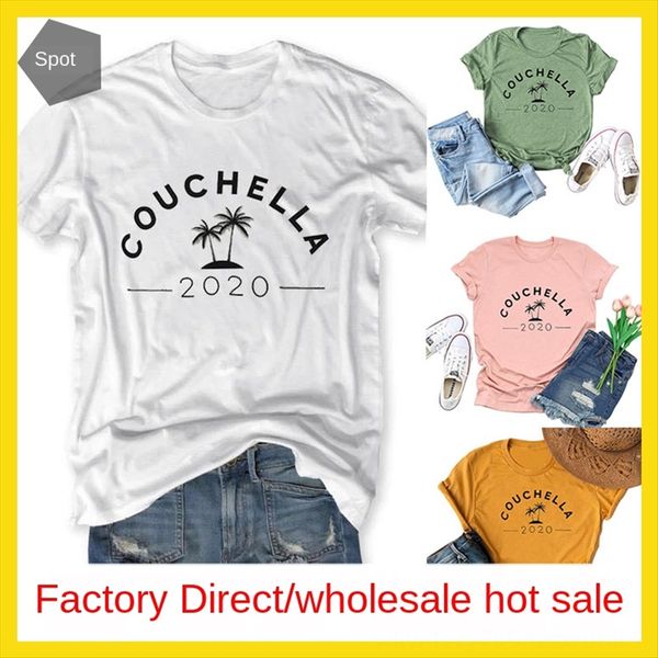 women's couchella 2020 letter short sleeve casual t-shirt women's couchella 2020 letter short sleeve casual t-shirt, White
women's couchella 2020 letter short sleeve casual t-shirt women's couchella 2020 letter short sleeve casual t-shirt, White