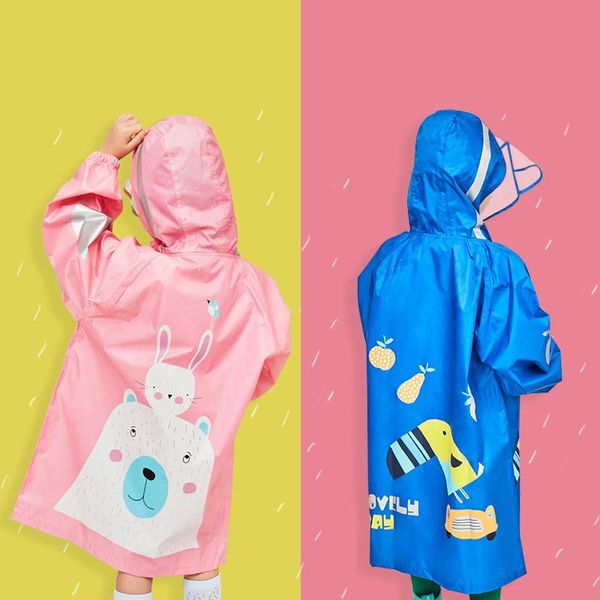 2019 new cartoon toucan kids rain coat children windproof poncho boys girls rainwear student blue outdoor waterproof raincoats rokkb, Red;brown
2019 new cartoon toucan kids rain coat children windproof poncho boys girls rainwear student blue outdoor waterproof raincoats rokkb, Red;brown