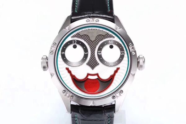 2018 luxury watch clown v2 version, moon-phase 24-hour display 42mm function synchronization mens watches automatic watch designer watch, Slivery;brown
2018 luxury watch clown v2 version, moon-phase 24-hour display 42mm function synchronization mens watches automatic watch designer watch, Slivery;brown