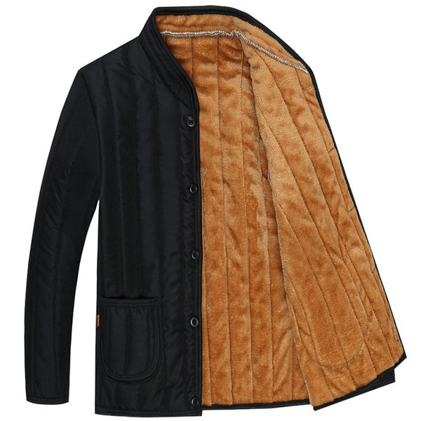 mens thicken thermal fleece lined winter warm fur collar coat trucker jacket, Black;brown
mens thicken thermal fleece lined winter warm fur collar coat trucker jacket, Black;brown