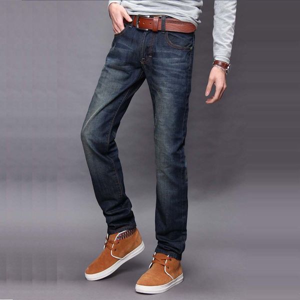2019 spring summer men's jeans straight slim fit pants smart casual pencil pants solid blue thin denim trousers
2019 spring summer men's jeans straight slim fit pants smart casual pencil pants solid blue thin denim trousers