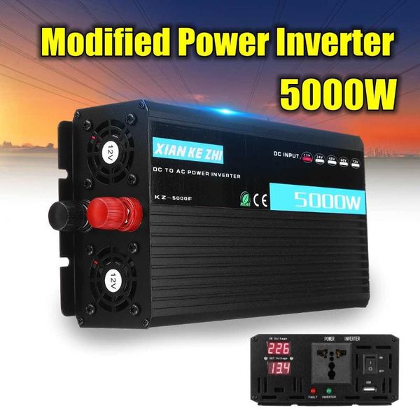 автомобильный инвертор 12v в 220v дисплей интеллектуальный 5000w модифицированный инвертор силы 12/48 / 60v к 220v led display power конверт 
автомобильный инвертор 12v в 220v дисплей интеллектуальный 5000w модифицированный инвертор силы 12/48 / 60v к 220v led display power конверт